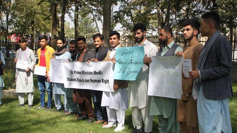 دانشجویان-افغان-خواستار-ویزه-تحصیلی-هند-شدند
