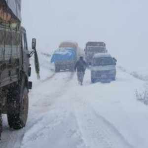 شاهراه-غور-کابل-به-روی-ترافیک-مسدود-شد