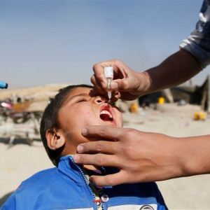 کارزار-تطبیق-واکسین-پولیو-در-شرق-کشور-آغاز-میشود