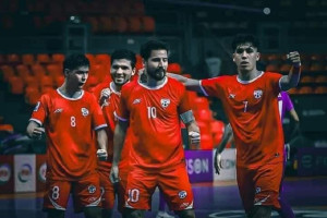 تیم ملی فوتسال افغانستان و تاجیکستان به میدان می‌رود