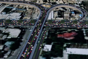 آغاز-ساخت-پل-هوایی-جدید-در-مقابل-ساختمان-مقام-ولایت-کابل