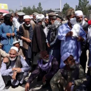 اعتراض-بازنشستهگان در-کابل