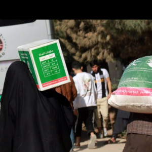 توزیع-کمک-غذایی-عربستان-به-مهاجران-بازگشتی-در-هرات