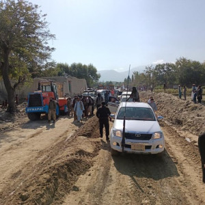 کار-ساخت-خط-دوم-شاهراه-کابل-–-جلالآباد-آغاز-شد